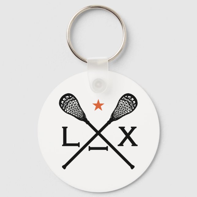 Porte-clés Lacrosse Lax (Recto)
