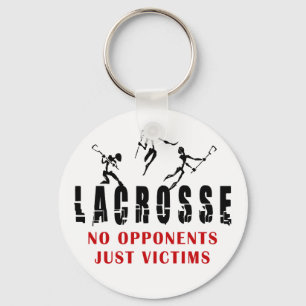 Porte-clés Lacrosse Pas d'adversaires Juste Victimes T-Shirts