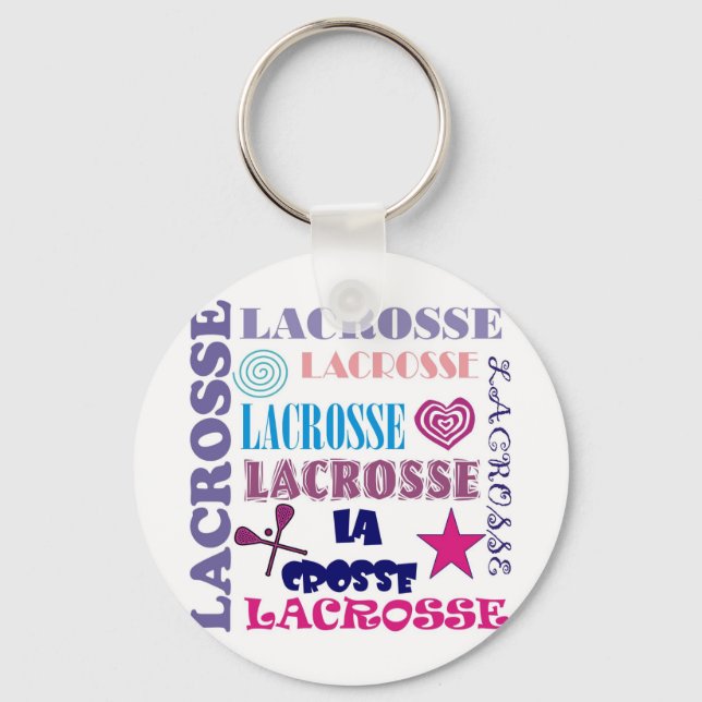 Porte-clés Lacrosse répétée (Recto)