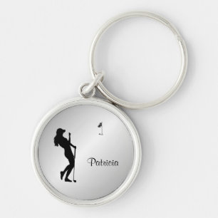Porte-clés Ladies Golfer Personal