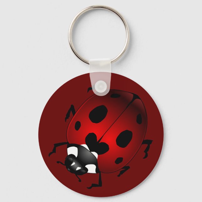 Porte-clés Ladybug Art Porte - clé Bug Keepsaké Ladybug Cadea (Recto)