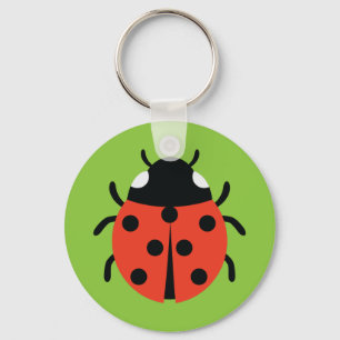 Porte-clés Ladybug Illustration