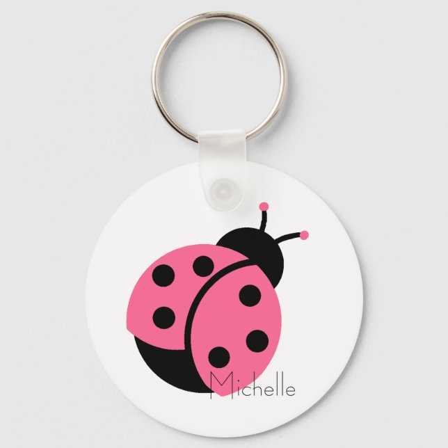 Porte-clés Ladybug Porte - clé personnalisé (Recto)