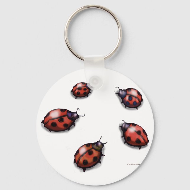 Porte-clés Ladybugs (Recto)
