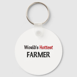 Porte-clés L'agriculteur le plus chaud des mondes