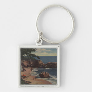 Porte-clés Laguna Beach, CA - crique abritée sur la côte