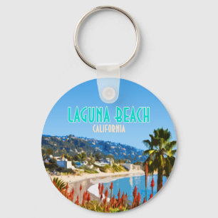 Porte-clés Laguna Beach Orange County Californie Vintage