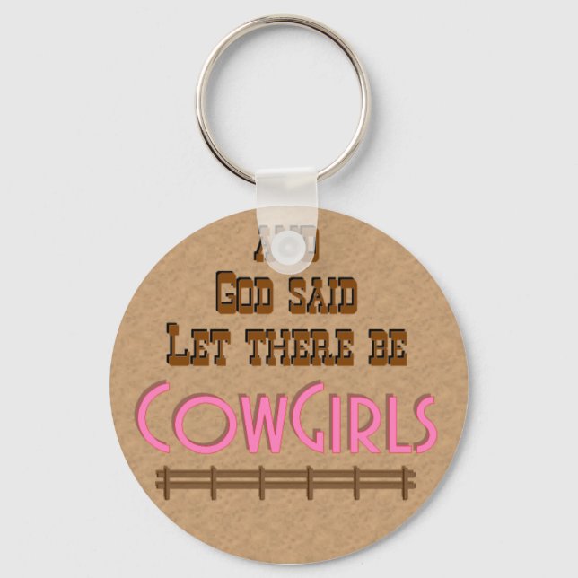 Porte-clés "Laisse-y" COWGIRLS Porte - clé (Recto)
