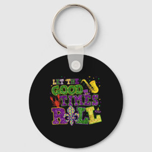 Porte-clés Laisser Les Bons Temps Rouler Mardi Gras Mardi Nou