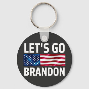 Porte-clés laissons brandon laisser brandon aller brandon