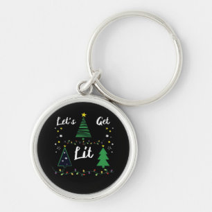 Porte-clés Laissons-nous Lit Drôle Noël Boire Essentiel
