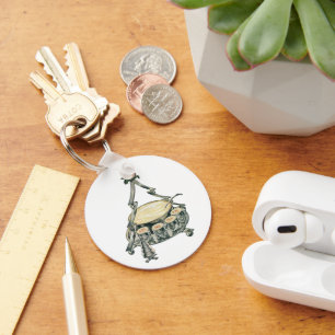 Porte-clés Lait de poule dans un bol à punch en forme de sapi