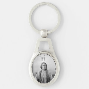 Porte-clés Lakota Leader assis Bull Amérindien