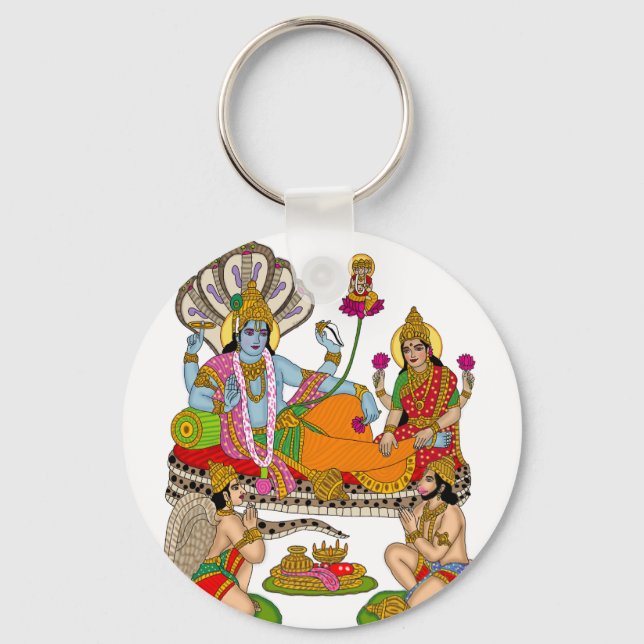 Porte-clés Lakshmi Narayan Keychain (Recto)