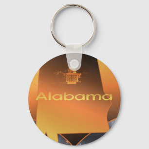 Porte-clés L'Alabama à la maison