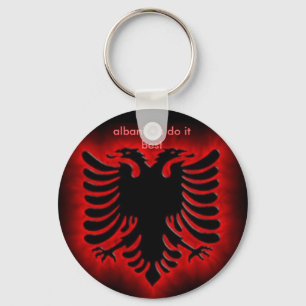 Porte-clés l'albanianeagle, Albanais le font meilleur