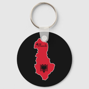 Porte-clés L'Albanie fraîche