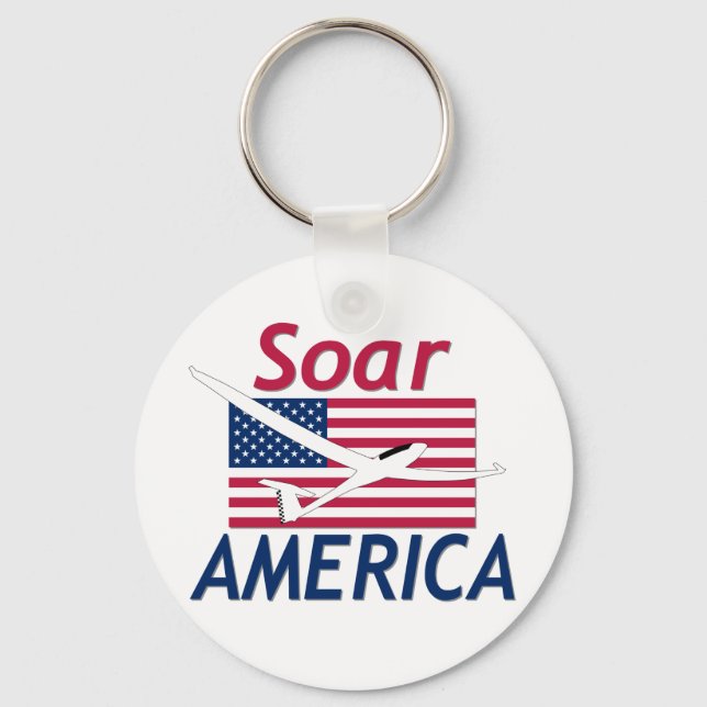 PORTE-CLÉS L'AMÉRIQUE SOAR (Recto)