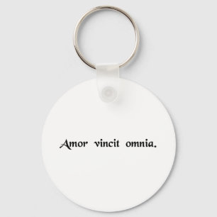 Porte-clés L'amour conquiert tout.