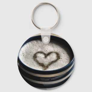 Porte-clés L'amour du café