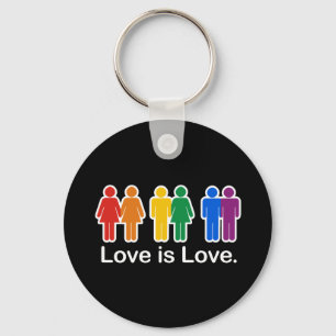 PORTE-CLÉS L'AMOUR EST BASIC D'AMOUR