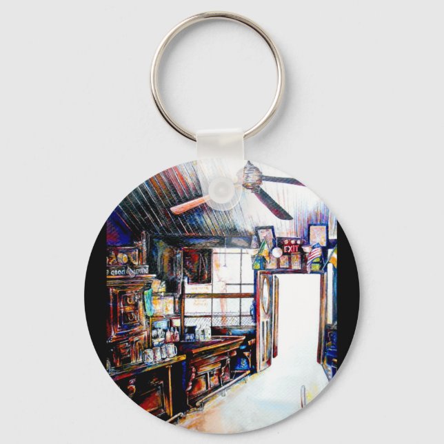 Porte-clés L'amour n'est pas un mur, c'est un pont (Recto)