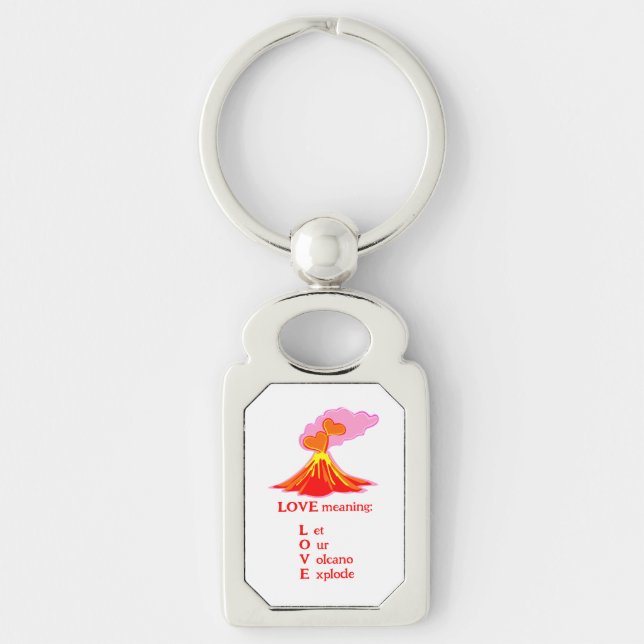 Porte-clés L'amour signifie porte - clé (Devant)