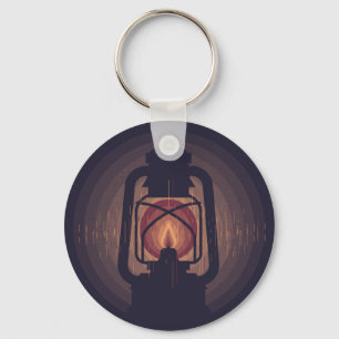 Porte-clés lampe à huile