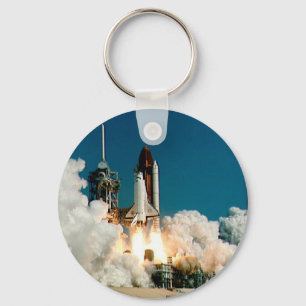 PORTE-CLÉS LANCEMENT D'UNE NAVETTE SPATIALE - PHOTO DE LA NAS