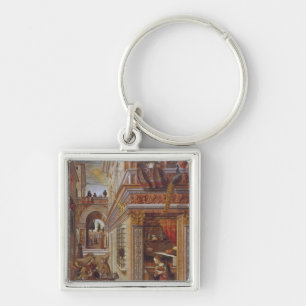 Porte-clés L'annonce avec St Emidius, 1486