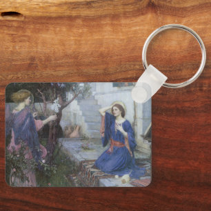Porte-clés L'Annonciation par John William Waterhouse