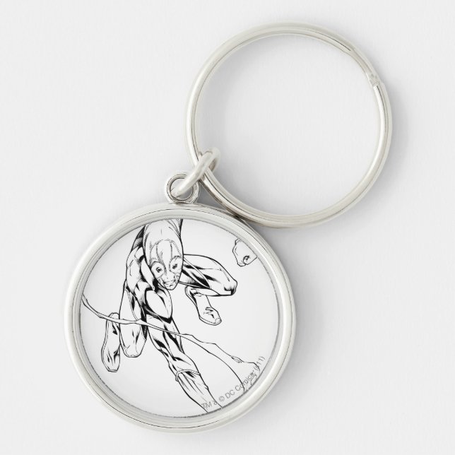 Porte-clés Lanterne bleue 9 (Devant)