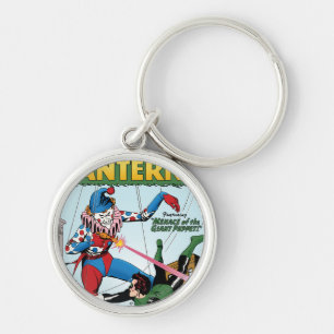 Porte-clés Lanterne verte contre clown