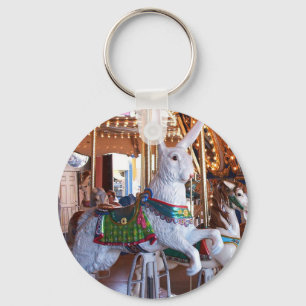 Porte-clés "Lapin blanc "