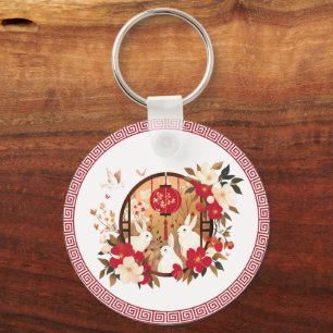 Porte-clés Lapin chinois