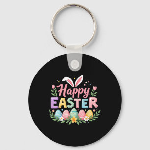 Porte-clés Lapin de Pâques Joyeuses Printemps Œuf de Pâques F
