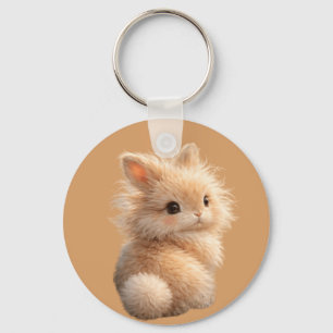 Porte-clés Lapin flou