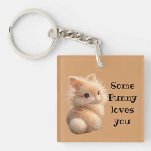 Porte-clés Lapin flou