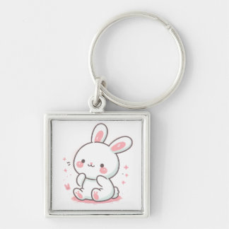 Porte-clés Lapin sucré - Cadeau parfait pour les amateurs de 