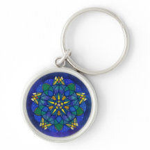 "Lapis Light of True Sight" Keychain