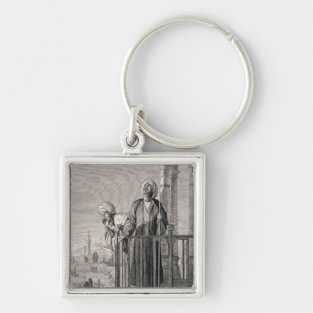 Porte-clés L'appel du muezzin à la prière, 19ème siècle (Devant)