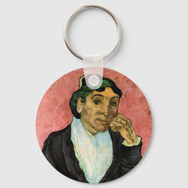 Porte-clés L'Arlesienne (Madame Ginoux) par Vincent van Gogh (Recto)