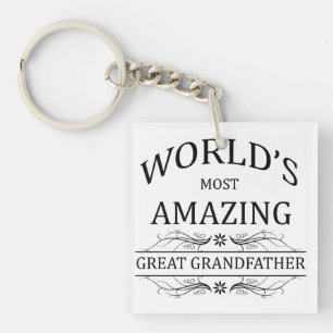Porte-clés L'arrière-grand-père le plus extraordinaire du