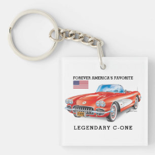 Porte-clés L'art automobile C-ONE