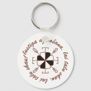 Porte-clés Latvian key chain