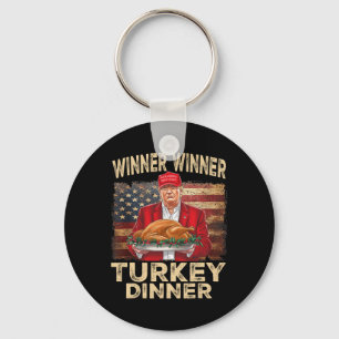 Porte-clés Lauréat Dîner Turquie Dîner Thanksgiving Donald Tr