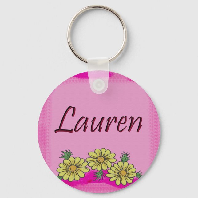 Porte-clés Lauren Daisy Porte - clé (Recto)