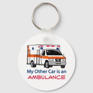 Porte-clés L'autre voiture est ambulance