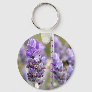 Porte-clés Lavande en fleurs porte - clé