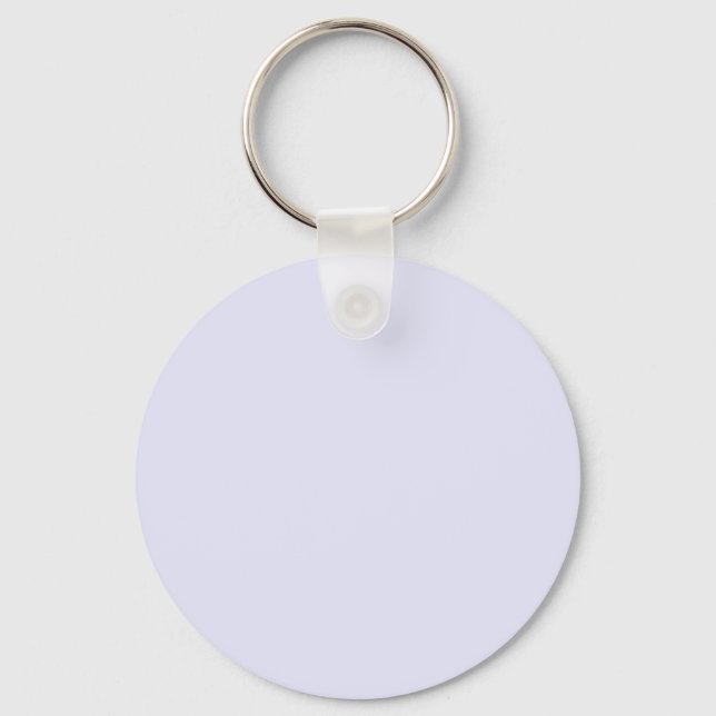 Porte-clés Lavande / Violet pâle E6E6FA - Option pour ajouter (Recto)